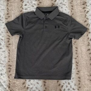 Under Armour Kids Polo Shirt - Charcoal